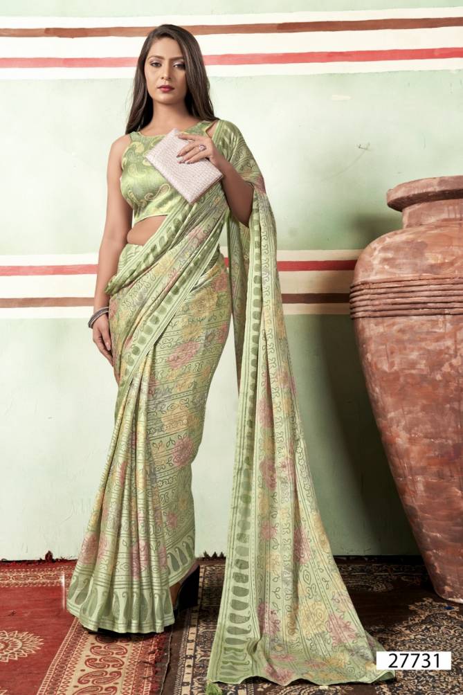 Sankh By Vallabhi Printed Brasso Designer Sarees Wholesale Shop In Surat